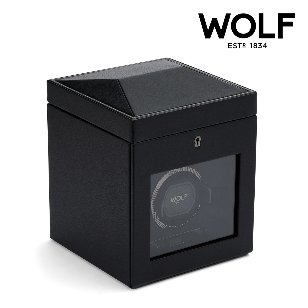 Exquisite British Racing Single Watch Winder by WOLF 1834 Elegant Au