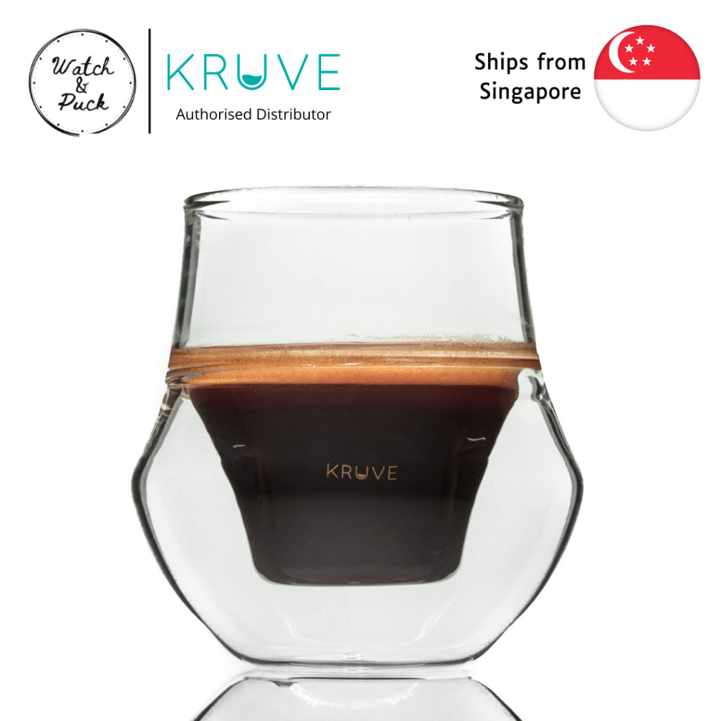Kruve EQ Propel Espresso Glasses 75 ml, 2 pcs - Crema