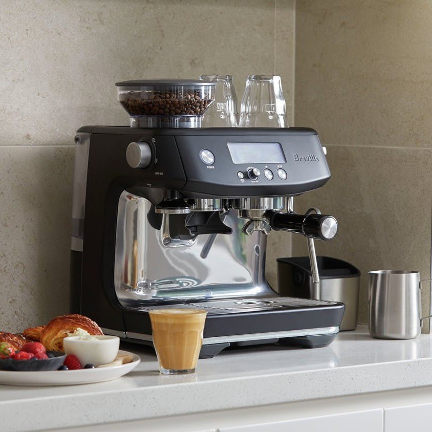 the Barista Pro™ - Black Truffle - Watch&Puck