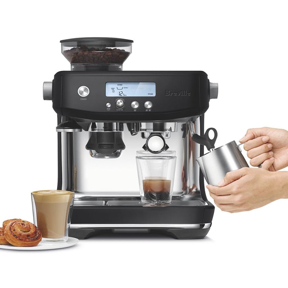 the Barista Pro™ - Black Truffle - Watch&Puck