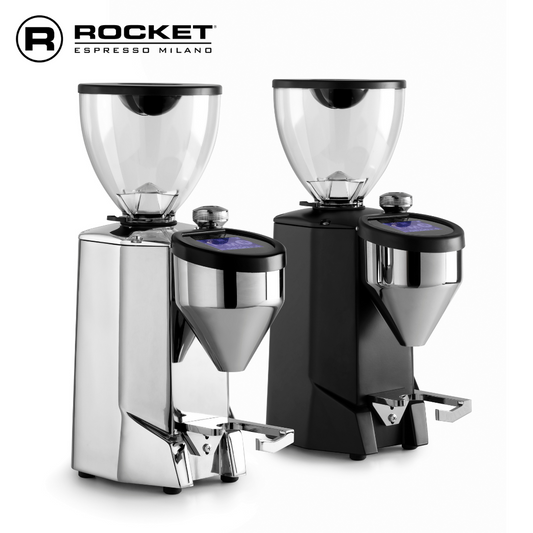 Rocket Fausto Coffee Grinder, Commercial Grade, 65mm Flat Burr with Display Touch