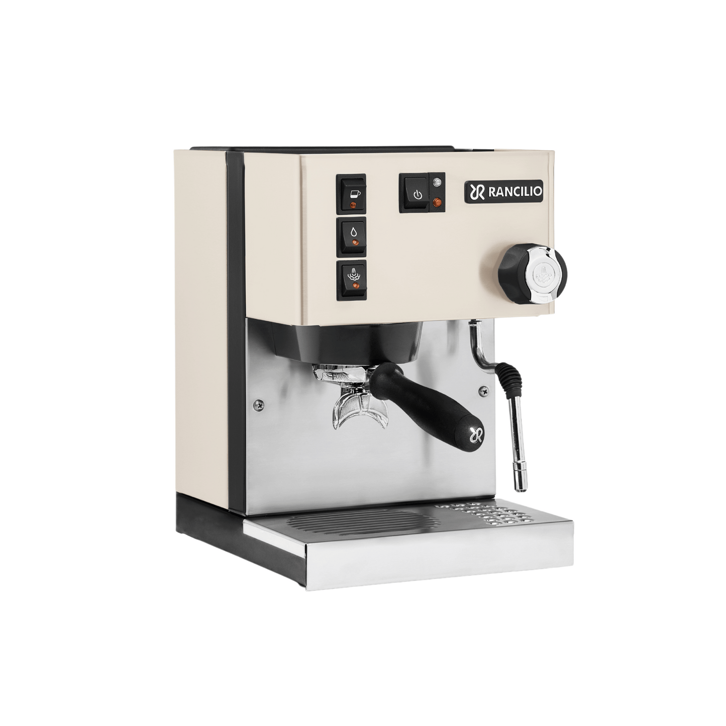 Rancilio Silvia V6, espresso machine for home use, 58mm portafilter, 15 bar pump, 300ml Brass Boiler