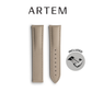 Artem Loop-Less Sailcloth Watch Strap