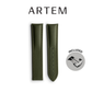 Artem Loop-Less Sailcloth Watch Strap