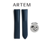 Artem Loop-Less Sailcloth Watch Strap