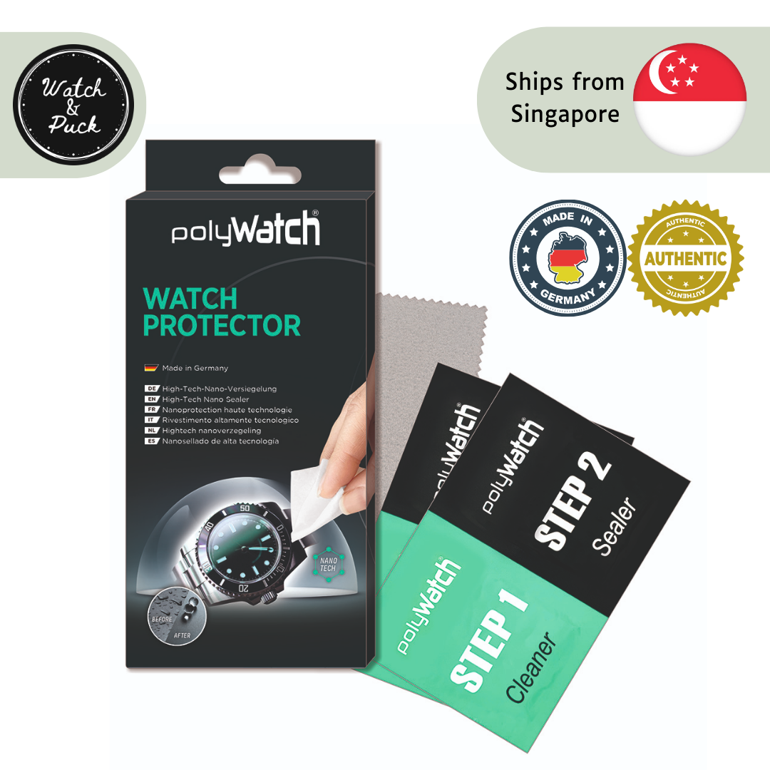 Polywatch Watch Protector, Protect Against Scratches, High Tech Nano Sealer, Long Lasting, Oleophobic Protection