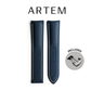 Artem Loop-Less Sailcloth Watch Strap