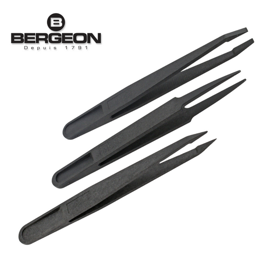 Bergeon ESD Carbon Fiber Tweezers 6751