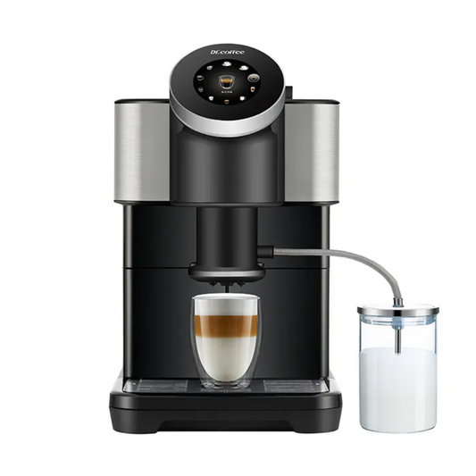 Dr Coffee H2 Home Automatic Espresso Machine, Automatic Milk Steaming