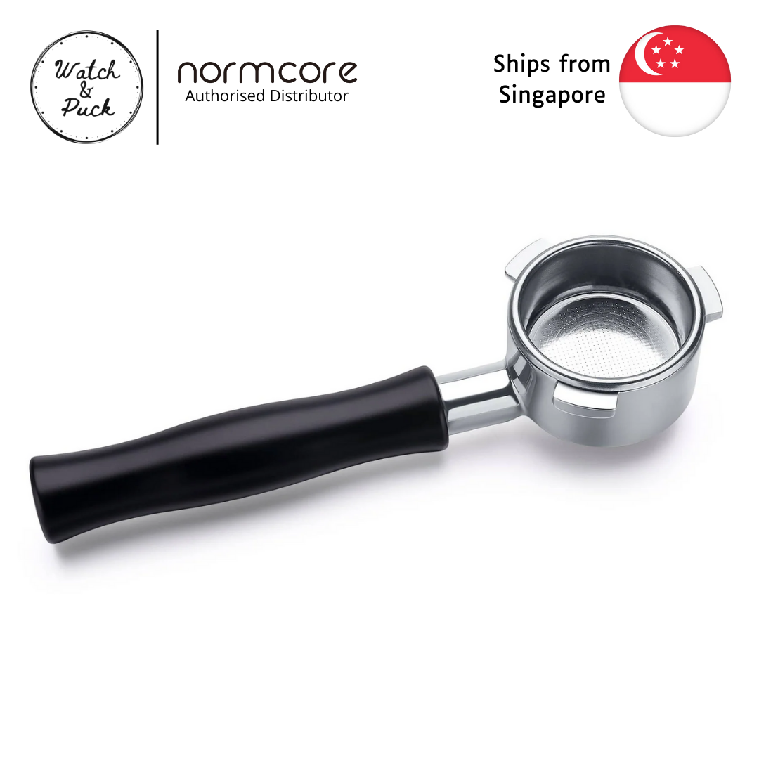 Normcore 54mm Bottomless Portafilter, Compatible with Breville Machine, Barista Pro, Express, Touch, Impress, Made with Steel and Aluminium