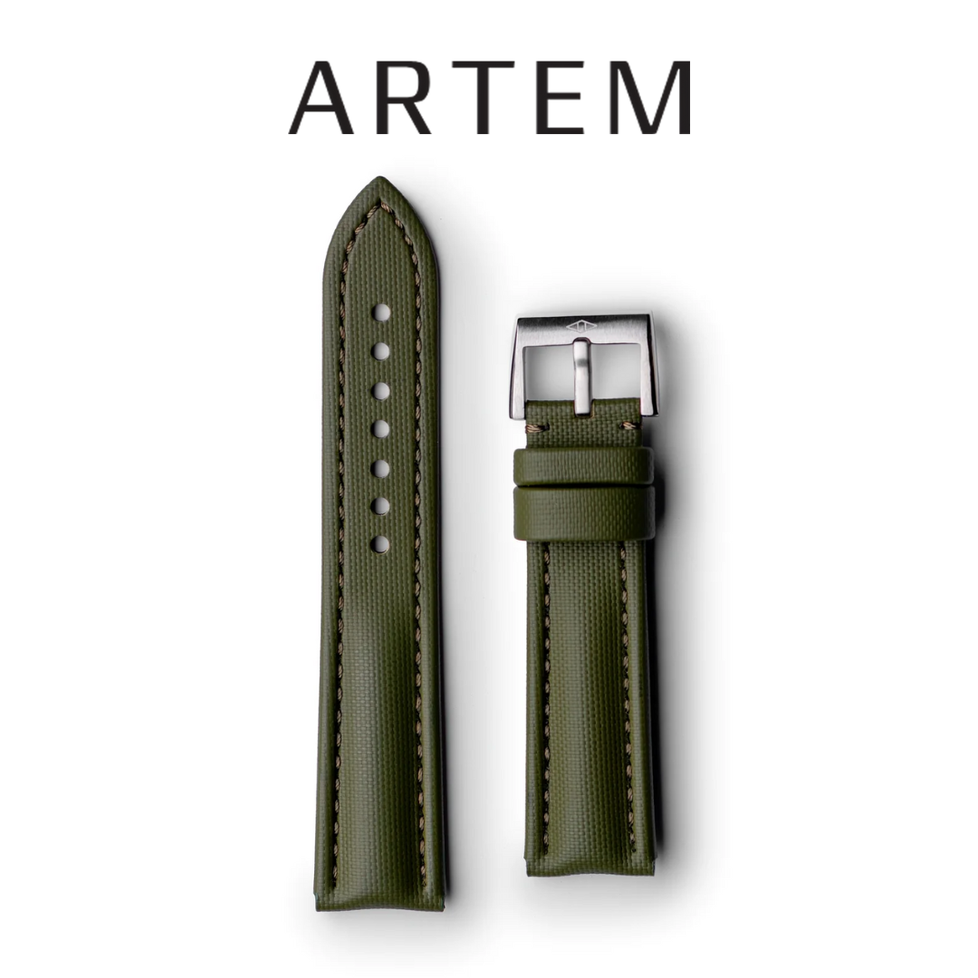 Artem Classic Sailcloth Watch Strap