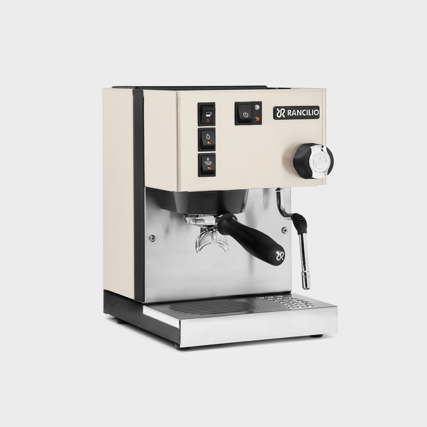 Rancilio Silvia V6, espresso machine for home use, 58mm portafilter, 15 bar pump, 300ml Brass Boiler