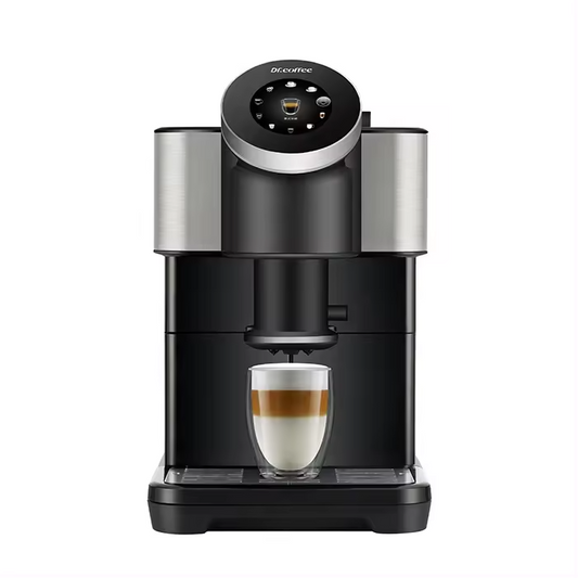 Dr Coffee H1 Home Automatic Espresso Machine, Manual Steamwand