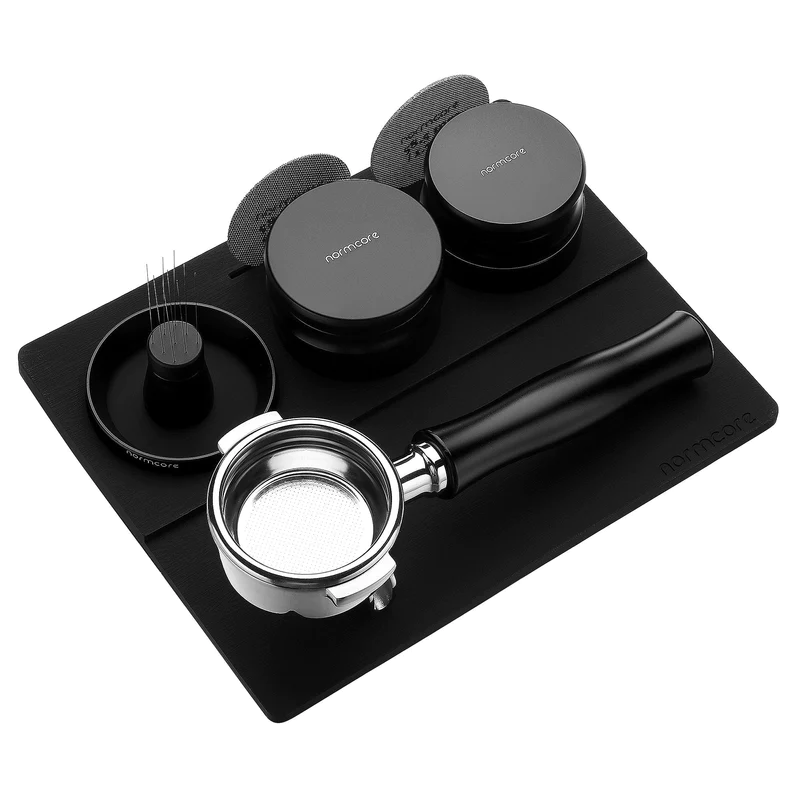 Normcore Espresso Tamping Mat V2, Tamping Station, Food-Safe Silicone Rubber, Compatible with 54mm 58mm Accessories,