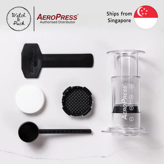 AeroPress® Clear Coffee Maker, 3-in-1 Coffee Press - Full Bodied Flavor Without Grit, Made with Tritan