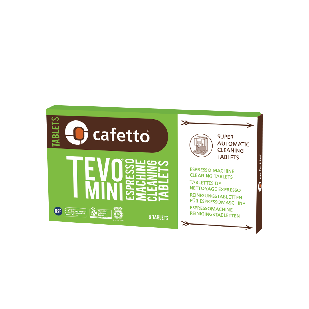 Cafetto TEVO® MINI Espresso Machine Cleaning Tablets