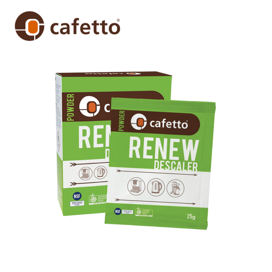Cafetto Renew Descaler, designed for espresso machines, boilers and coffee brewers
