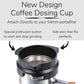 Breville 870/878/880 Dosing Ring Funnel 53mm 54mm for Coffee Grinder Powder Feeder Aluminium Espresso Machine - Watch&Puck