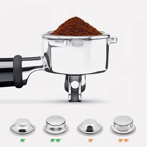 Breville - The Barista Express (Black Sesame) BES870 BES870BKS - Watch&Puck