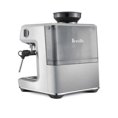 Breville - The Barista Express™ Impress (Black Truffle) BES876, The Impress Puck™ System, Assisted Tamping - Watch&Puck