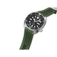 Crafter Blue Curved End Rubber Strap For Seiko Turtle (CB12) - Watch&Puck