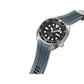 Crafter Blue Curved End Rubber Strap For Seiko Turtle (CB12) - Watch&Puck