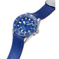 Crafter Blue Curved End Rubber Strap For TUDOR Pelagos (TD02) - Watch&Puck