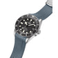 Crafter Blue Curved End Rubber Strap For TUDOR Pelagos (TD02) - Watch&Puck