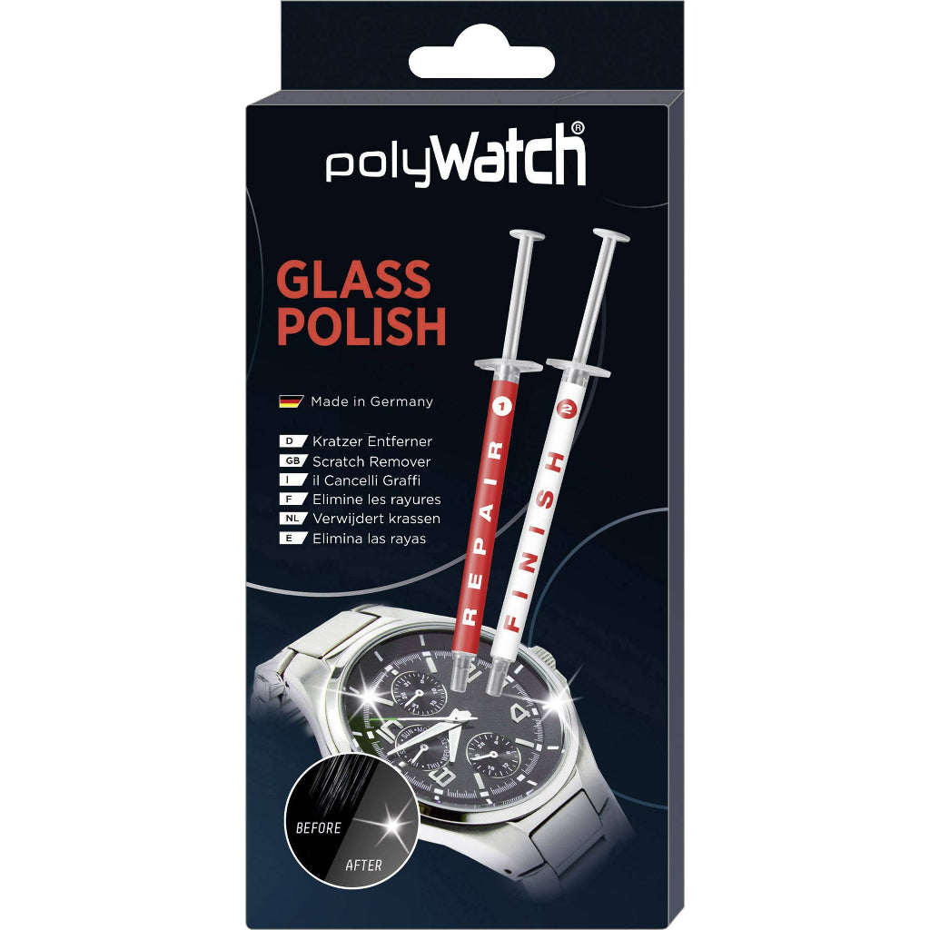 Polywatch Glass Polish Repair Kit, Remove Scratches, Restores