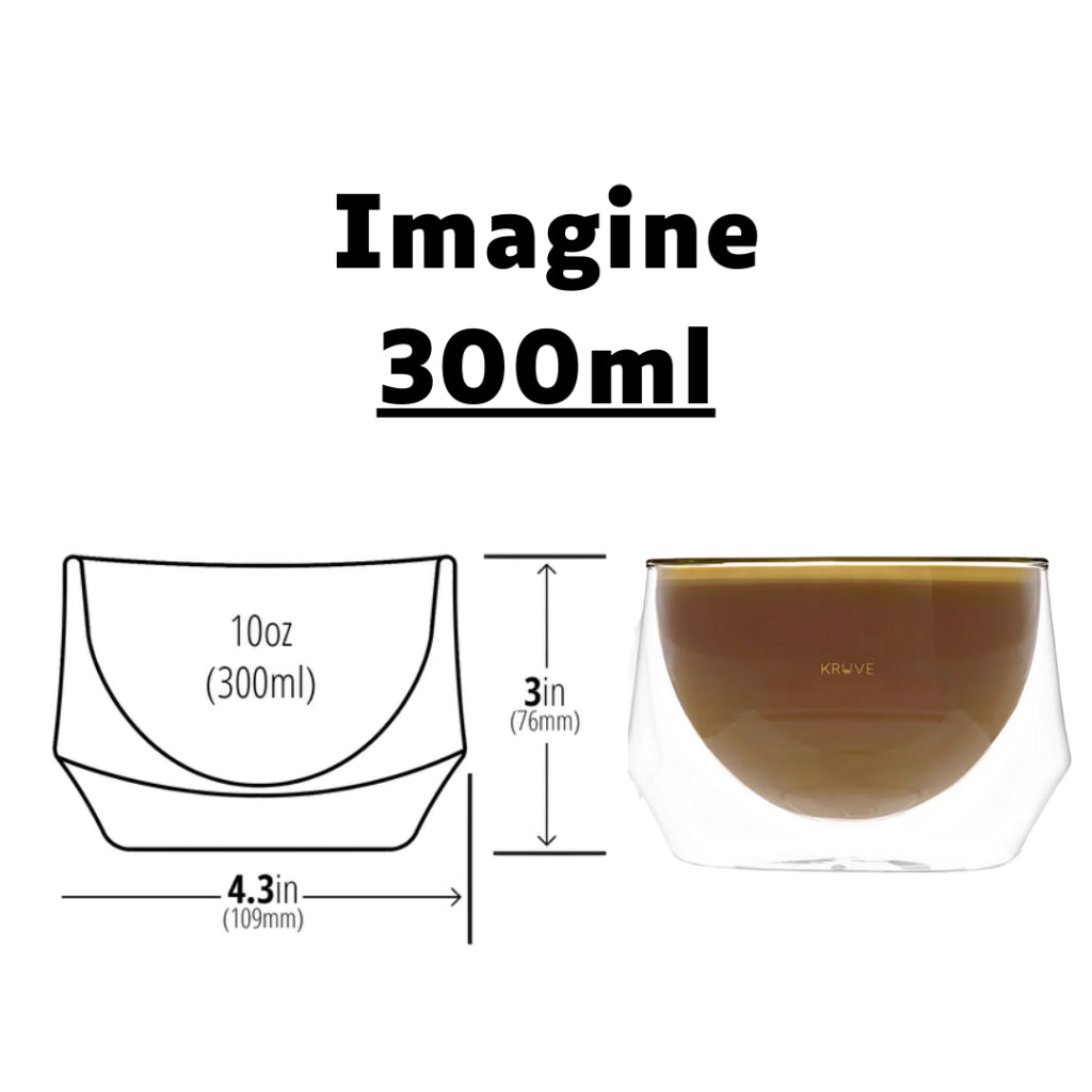 The Kruve Imagine Is the Perfect Latte Glass