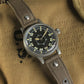 Haveston AAF Series Canvas Watch Strap, 20mm, woven nylon, engraved rivet, quick detach springbars, and soft underliner