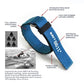 Haveston HAV-IVA Series Nylon Watch Strap, 20mm, 22mm, Dense weave nylon/ hook & loop, Stainless Steel Bead Blasted Hoop