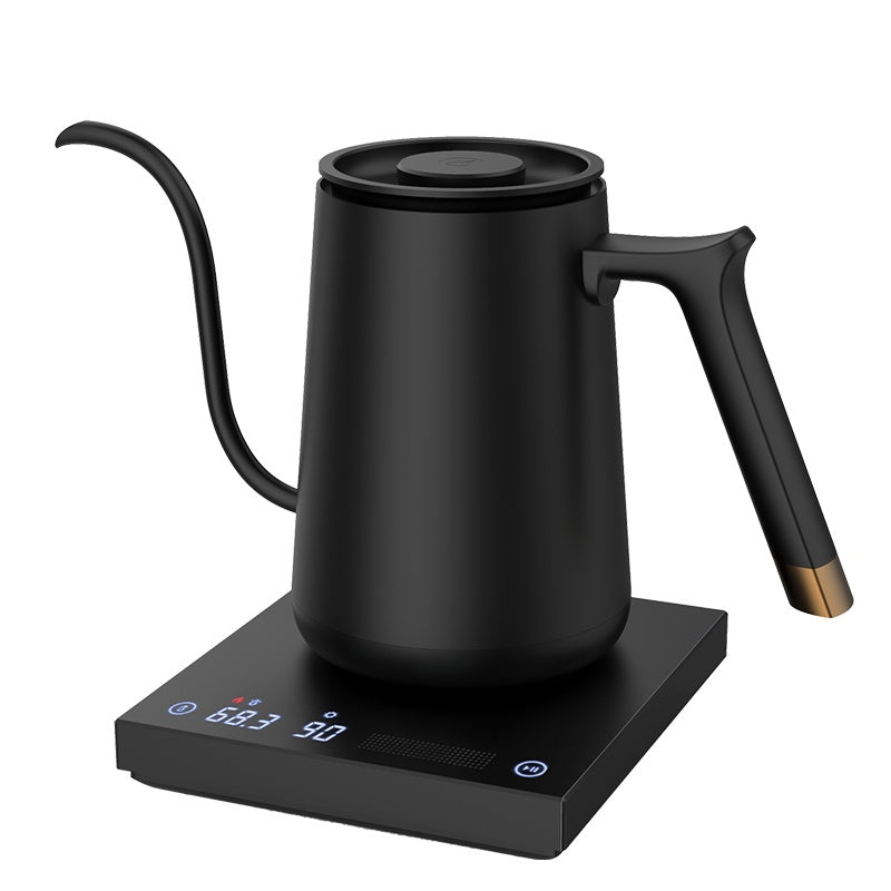 Timemore Fish Smart Electric Pourover Filter Coffee Kettle (600ml) - 220V 3 Pin with Safety Mark - Watch&Puck