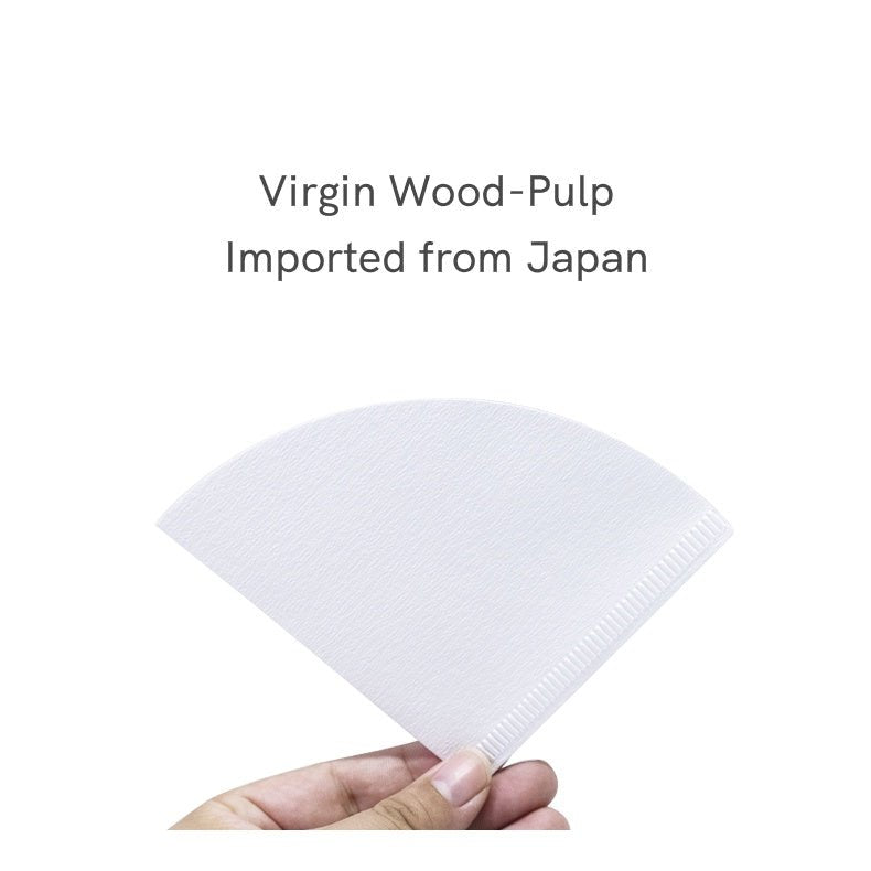 Timemore Pour Over Coffee Paper Filter made with Japanese Pulp - Watch&Puck