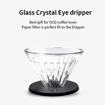Timemore Pour Over gift set with C3 Grinder, Crystal dripper, filter, thermometer in box - Watch&Puck